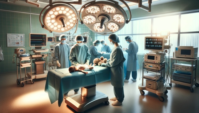 CV Surgery Baby