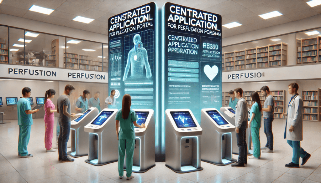 The Feasibility of Centralized Application Services for Perfusion Education Programs