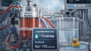 Determination of Insensible Water Loss and Sodium Accumulation Behavior from the Medtronic Nautilus ECMO Oxygenator: An In Vitro Study