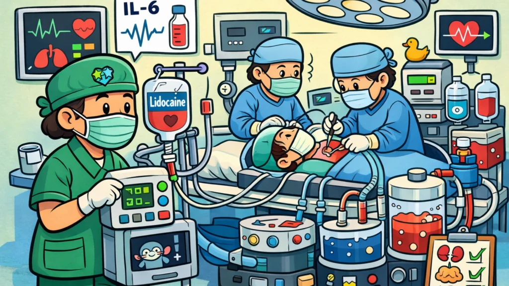 Intravenous Lidocaine Infusion During Cardiopulmonary Bypass Cardiac Surgery