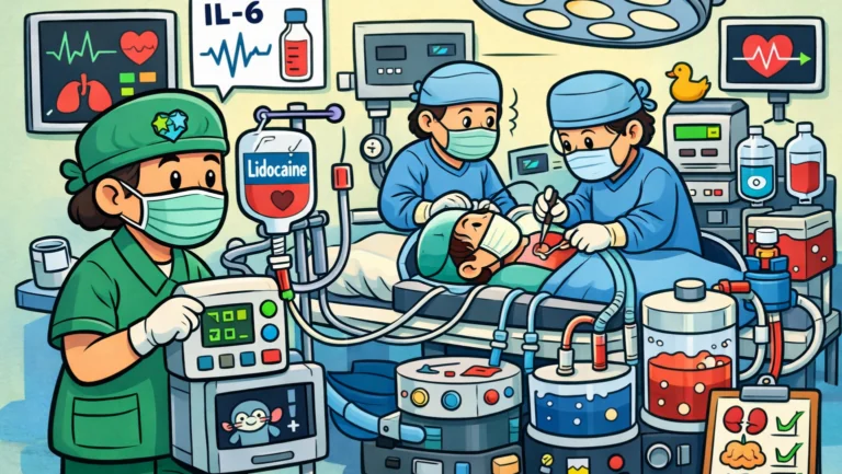 Intravenous Lidocaine Infusion During Cardiopulmonary Bypass Cardiac Surgery