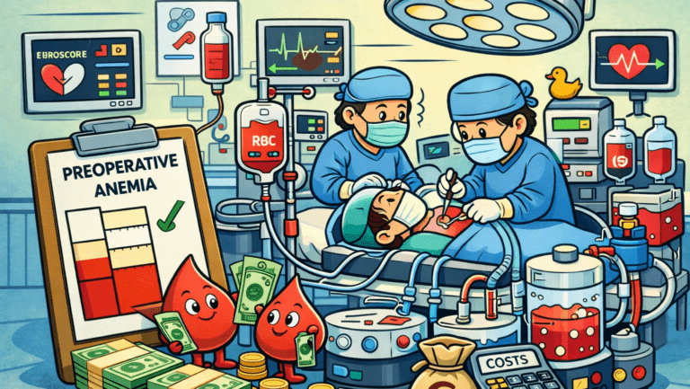 Preoperative Anemia Management and Its Economic Impact on Red Blood Cell Transfusion in Cardiac Surgery