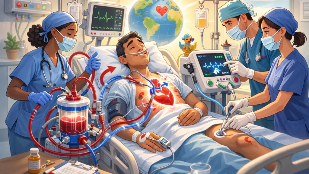 Impella vs VA-ECMO in Cardiogenic Shock