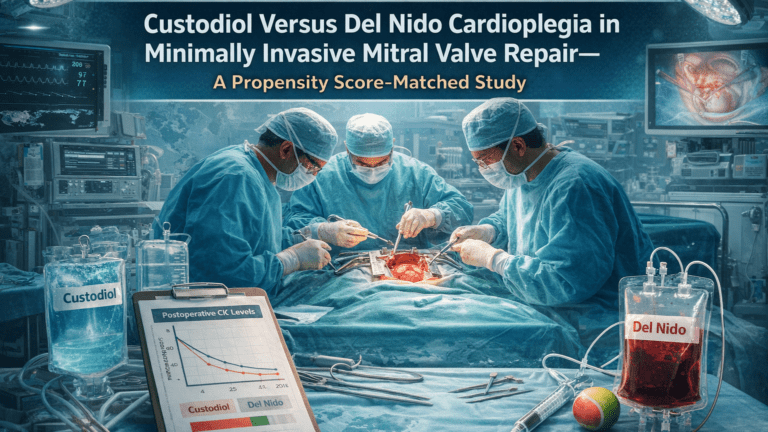 Custodiol Versus Del Nido Cardioplegia
