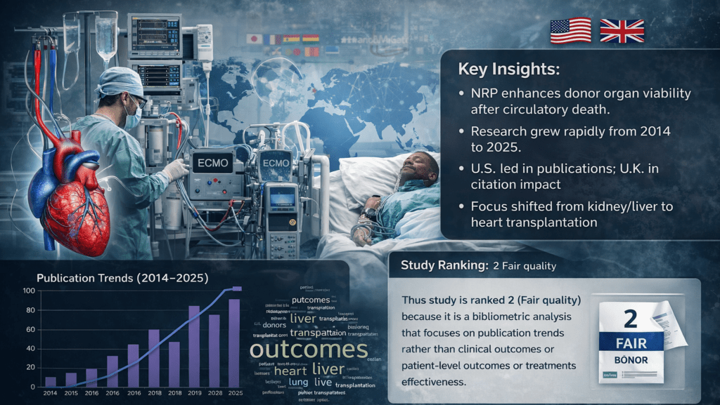 Normothermic Regional Perfusion, Organ Transplantation, Donation After Circulatory Death, Bibliometric Analysis, Graft Survival, Ischemia Reperfusion Injury, Heart Transplantation, Liver Transplantation, Kidney Transplantation, Transplant Outcomes