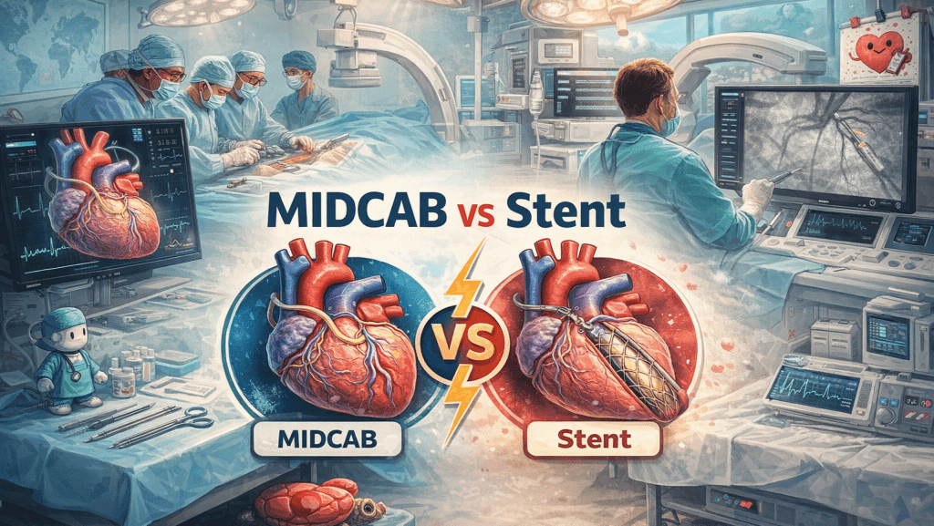 MIDCAB vs Drug-Eluting Stent: Two Paths to LAD Revascularization
