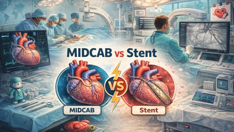 MIDCAB vs Drug-Eluting Stent: Two Paths to LAD Revascularization