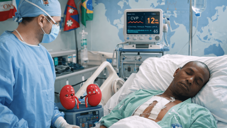 Monitoring Venous Pressure After Cardiac Surgery: Protecting Kidney Function