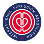 International Perfusion Association logo with navy outer ring
